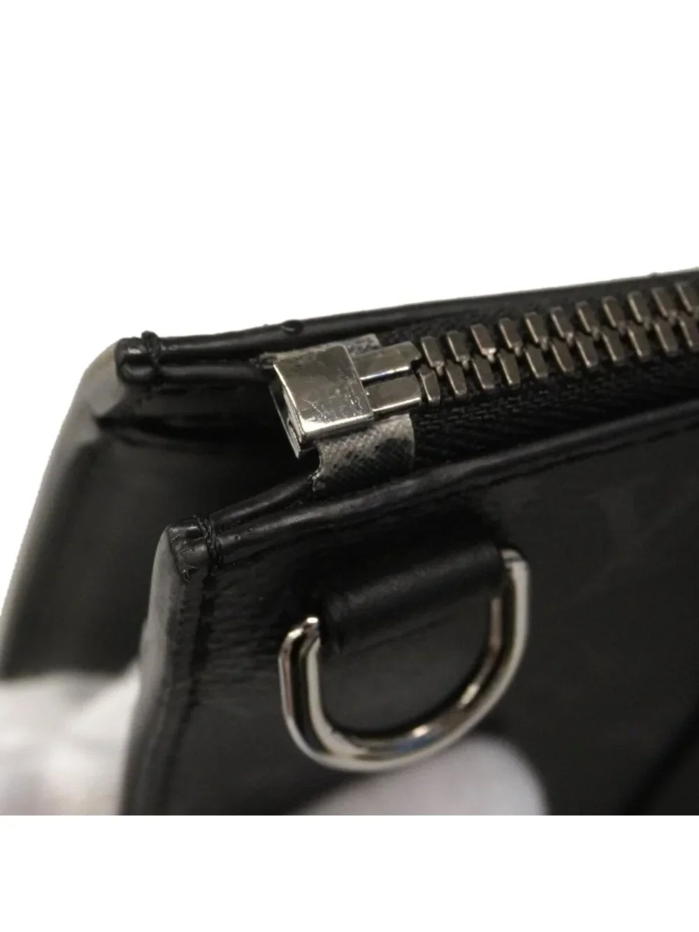 Louis Vuitton Handbag Monogram Eclipse Sac Plat Cross Black 2-Way Bag
